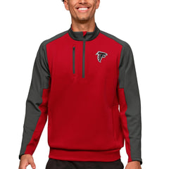 Atlanta Falcons Antigua Team Quarter-Zip Pullover Top