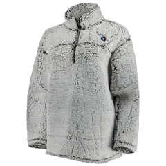 Tennessee Titans G-III 4Her by Carl Banks Women's Sherpa Quarter-Zip Jacket