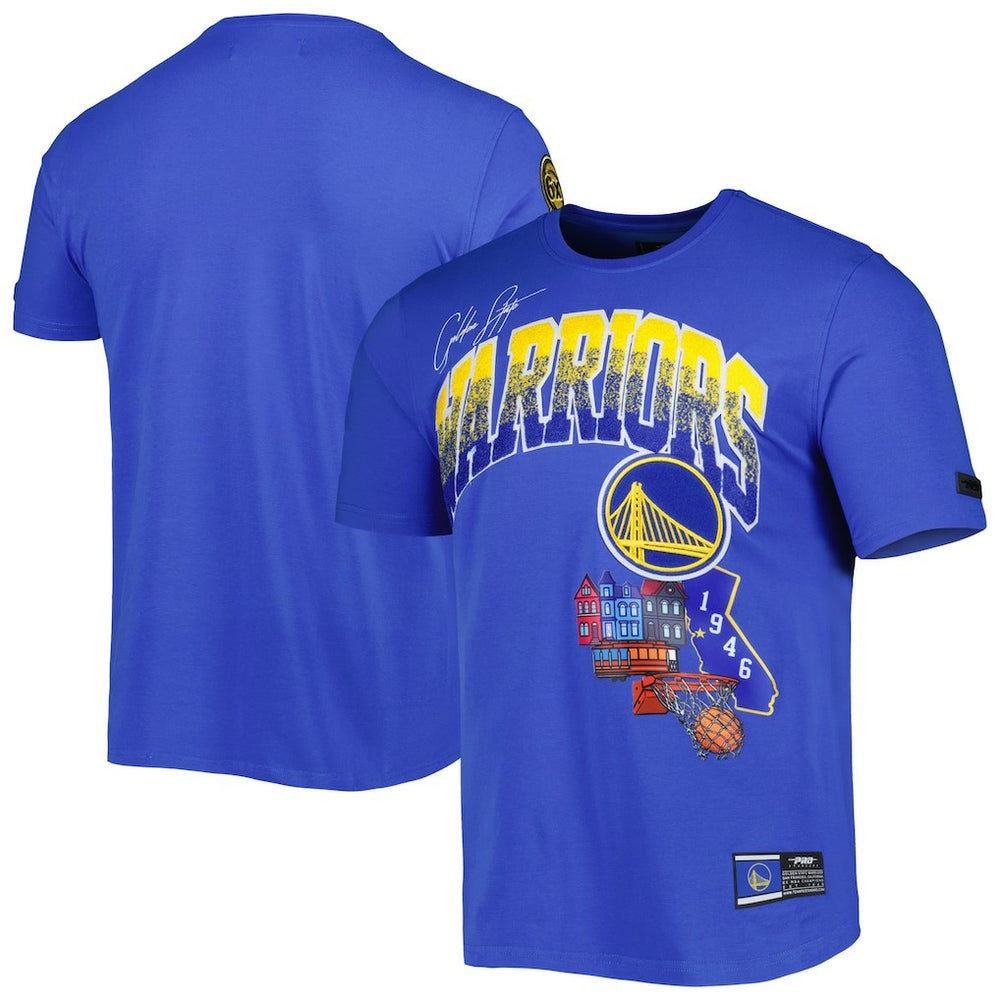 Golden State Warriors Pro Standard Hometown Chenille T-Shirt sale On Sale
