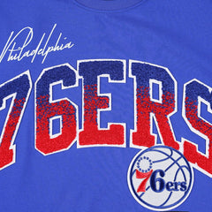 Philadelphia 76ers Pro Standard Hometown Chenille T-Shirt On Sale