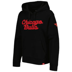 Chicago Bulls Sportiqe Women's Leona Ava Fleece Tri-Blend Pullover Hoodie Discount