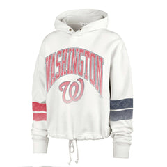 Washington Nationals '47 Women's Harper Pullover Hoodie | MLB Outlet