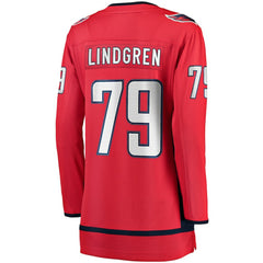 Charlie Lindgren Washington Capitals Fanatics Women's Home Breakaway Player Jersey Sale