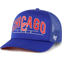 Chicago Cubs '47 Backhaul Foam Trucker Snapback Hat | MLB Shop