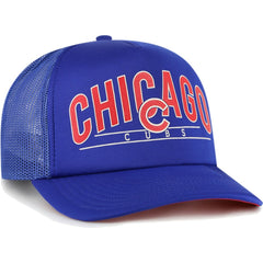 Chicago Cubs '47 Backhaul Foam Trucker Snapback Hat | MLB Shop