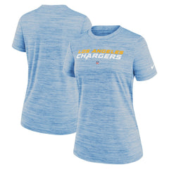 Los Angeles Chargers Nike Women's Sideline Velocity Performance T-Shirt