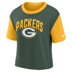 Green Bay Packers Nike Women's High Hip Fashion T-Shirt