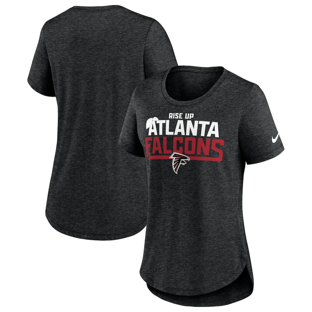 Atlanta Falcons Nike Women's Local Fashion Tri-Blend T-Shirt