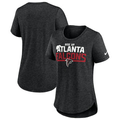 Atlanta Falcons Nike Women's Local Fashion Tri-Blend T-Shirt