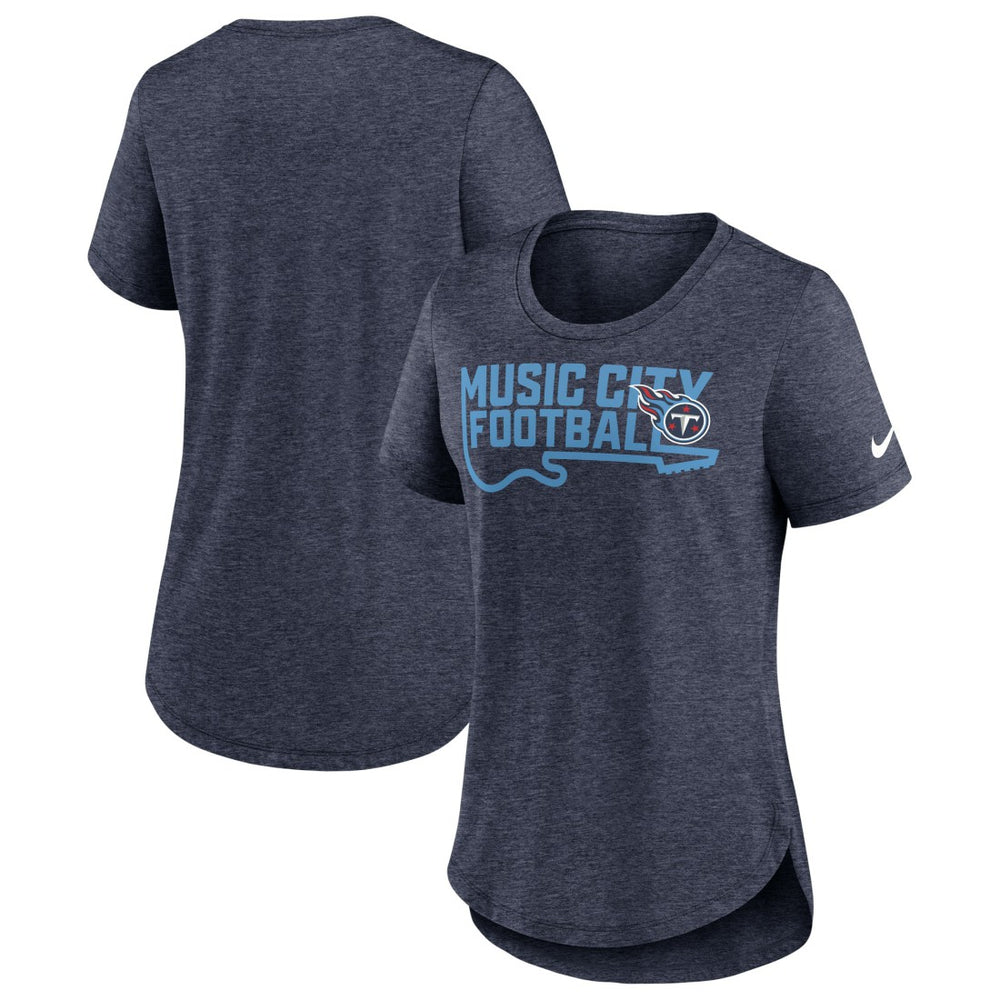 Tennessee Titans Nike Women's Local Fashion Tri-Blend T-Shirt