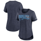 Tennessee Titans Nike Women's Local Fashion Tri-Blend T-Shirt
