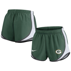 Green Bay Packers Nike Women's Plus Size Tempo Shorts