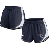 Tennessee Titans Nike Women's Performance Tempo Shorts