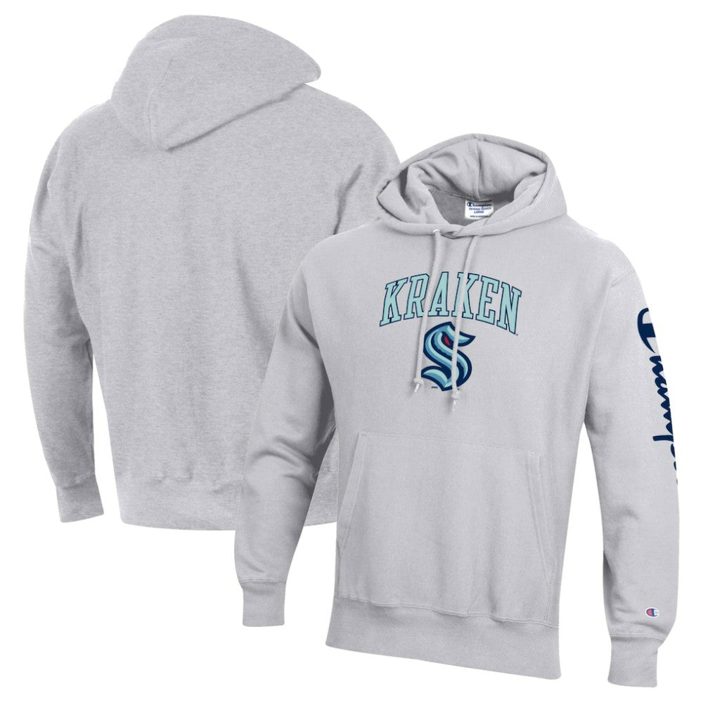 Seattle Kraken Champion Reverse Weave Pullover Hoodie Sale