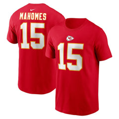 Kansas City Chiefs Nike Patrick Mahomes Player Name & Number T-Shirt