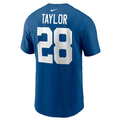 Indianapolis Colts Nike Jonathan Taylor Player Name & Number T-Shirt