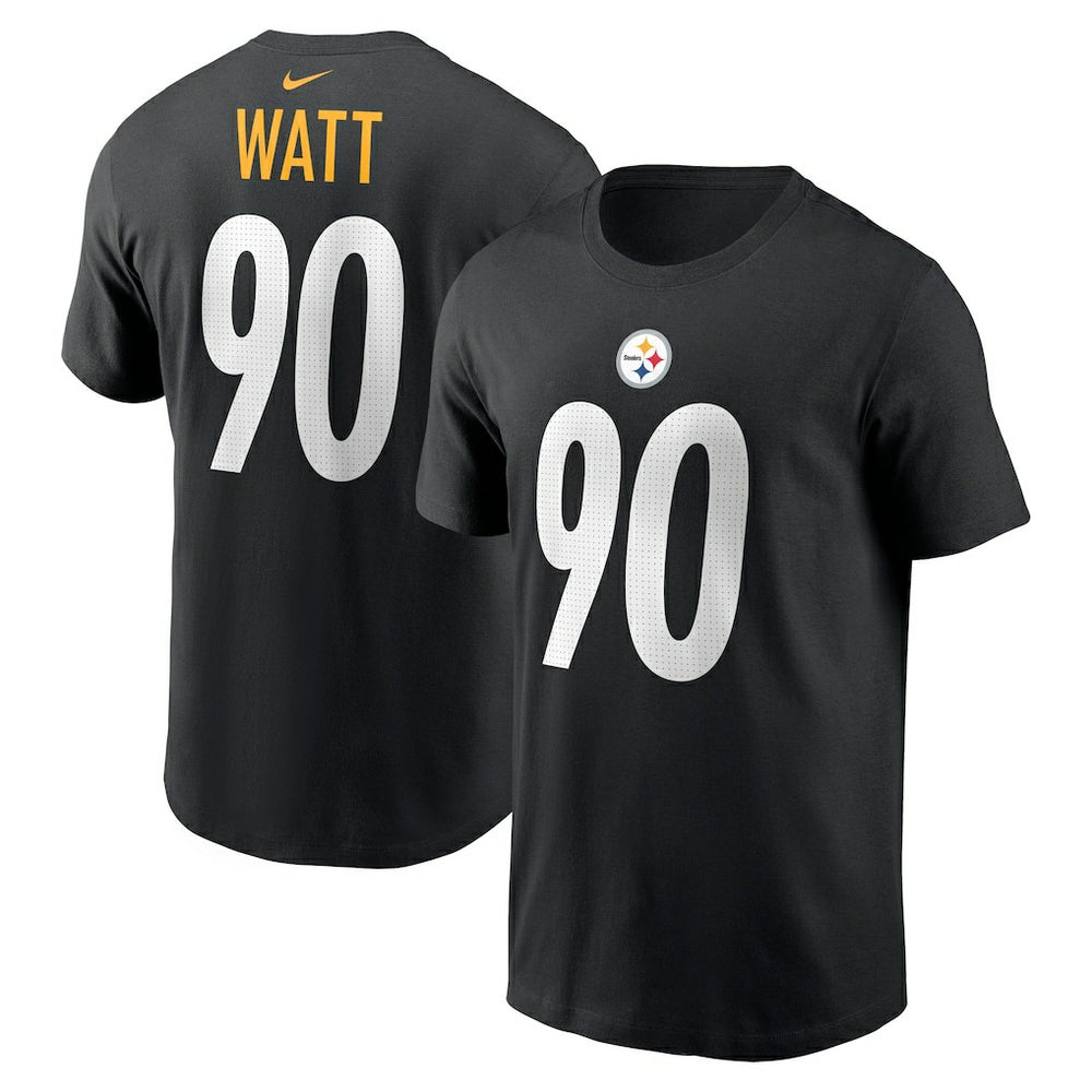 Pittsburgh Steelers Nike T.J. Watt Player Name & Number T-Shirt