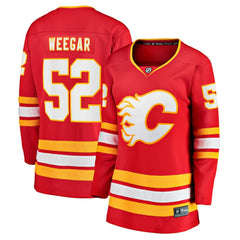 MacKenzie Weegar Calgary Flames Fanatics Women's Home Breakaway Player Jersey For Sale