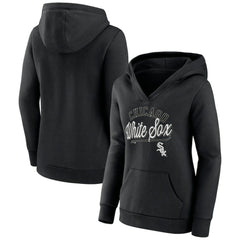 Chicago White Sox Fanatics Women's Simplicity Crossover V-Neck Pullover Hoodie | MLB Online