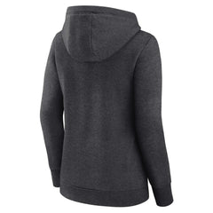 Chicago Cubs Fanatics Women's Simplicity Crossover V-Neck Pullover Hoodie | MLB New