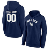 New York Yankees Women's Personalized Cooperstown Collection Winning Streak Pullover Hoodie | MLB Discount