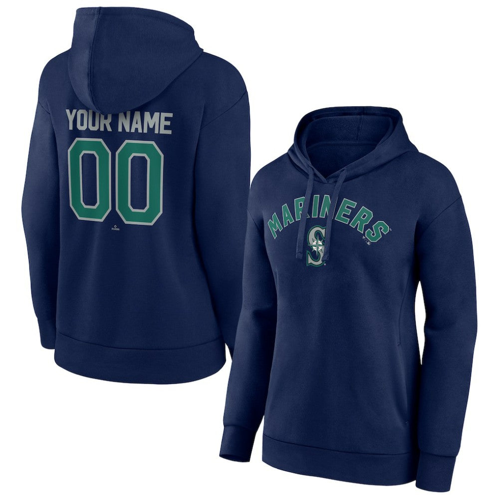 Seattle Mariners Women's Personalized Team Winning Streak Pullover Hoodie | MLB For sale