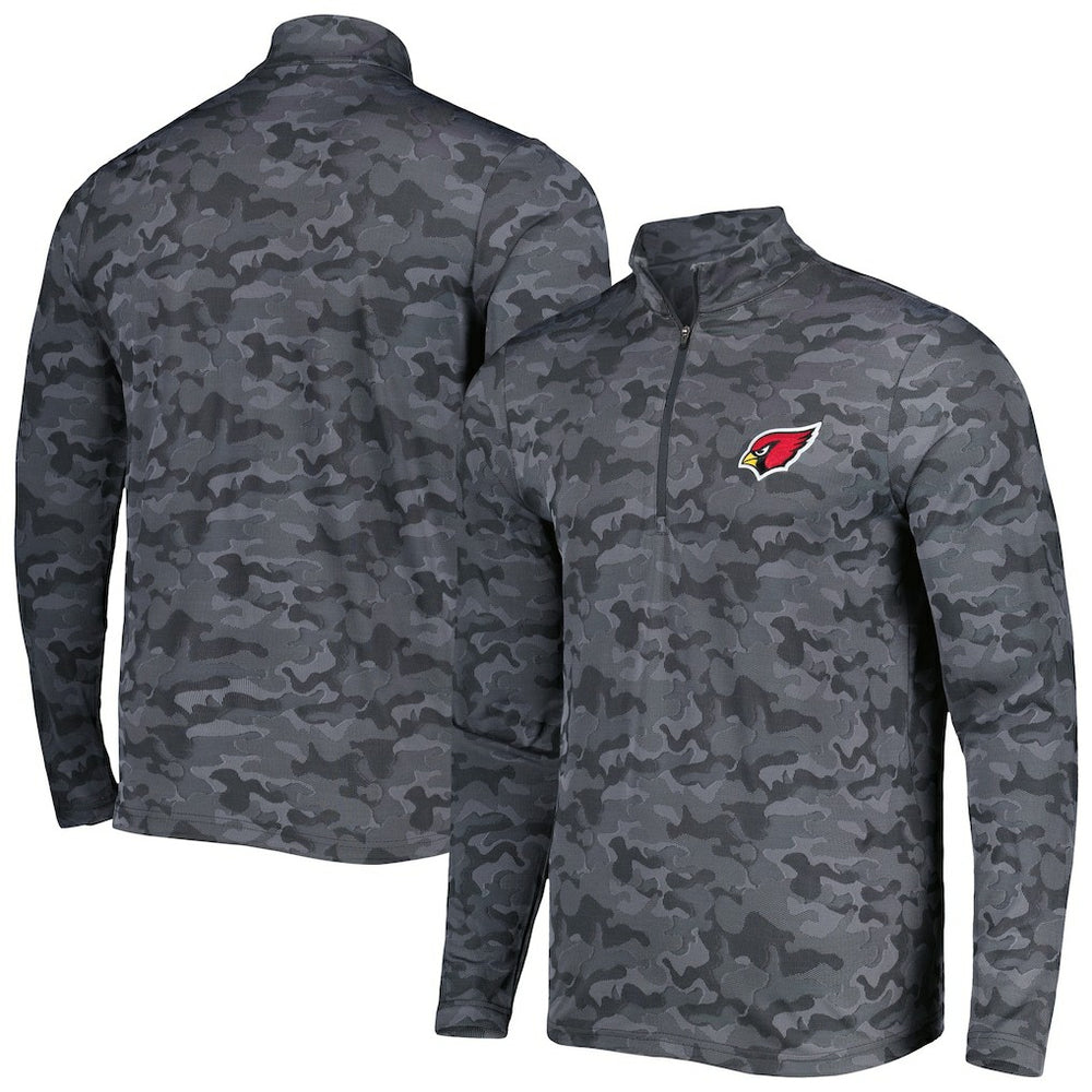 Arizona Cardinals Antigua Brigade Quarter-Zip Sweatshirt