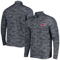 Arizona Cardinals Antigua Brigade Quarter-Zip Sweatshirt