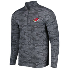 Arizona Cardinals Antigua Brigade Quarter-Zip Sweatshirt