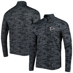 Atlanta Falcons Antigua Brigade Quarter-Zip Sweatshirt