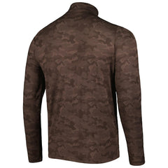Cleveland Browns Antigua Brigade Quarter-Zip Sweatshirt