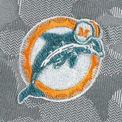 Miami Dolphins Antigua Brigade Throwback Quarter-Zip Top