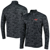 Tampa Bay Buccaneers Antigua Brigade Quarter-Zip Sweatshirt