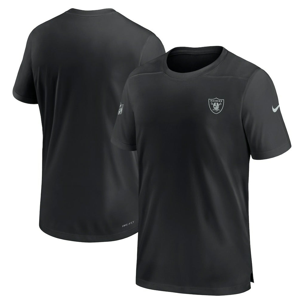 Las Vegas Raiders Nike Sideline Coach Performance T-Shirt