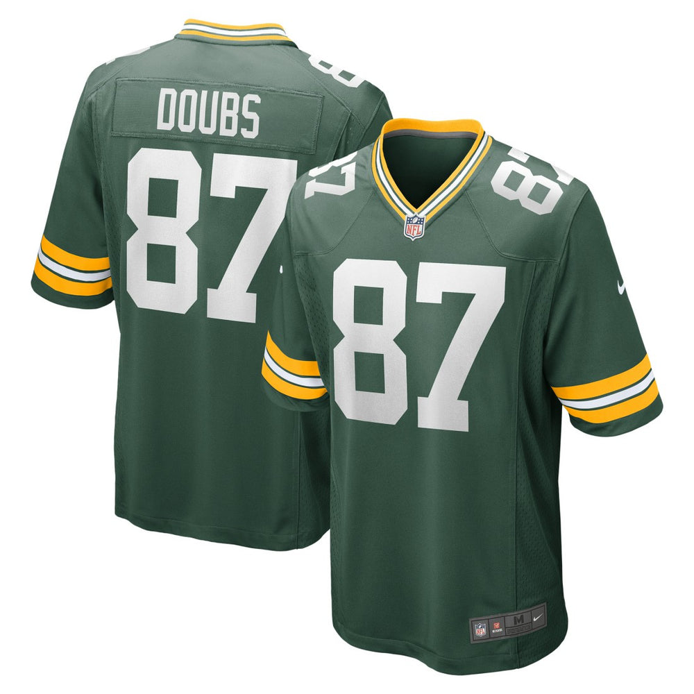 Green Bay Packers Nike Romeo Doubs Game Player Jersey