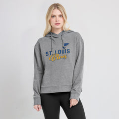 St. Louis Blues Fanatics Women's Script Favorite Pullover Hoodie Online