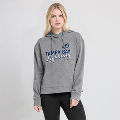 Tampa Bay Lightning Fanatics Women's Script Favorite Pullover Hoodie On Sale