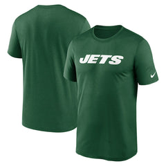 New York Jets Nike Legend Wordmark Performance T-Shirt