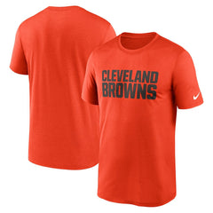 Cleveland Browns Nike Legend Wordmark Performance T-Shirt