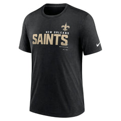 New Orleans Saints Nike Team Tri-Blend T-Shirt