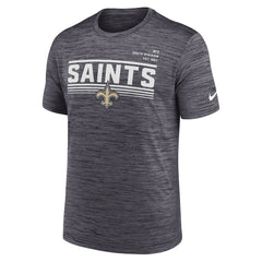 New Orleans Saints Nike Yardline Velocity Performance T-Shirt