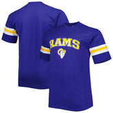 Los Angeles Rams Big & Tall Arm Stripe T-Shirt