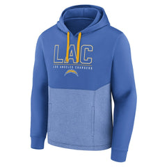 Los Angeles Chargers Fanatics Successful Tri-Blend Pullover Hoodie