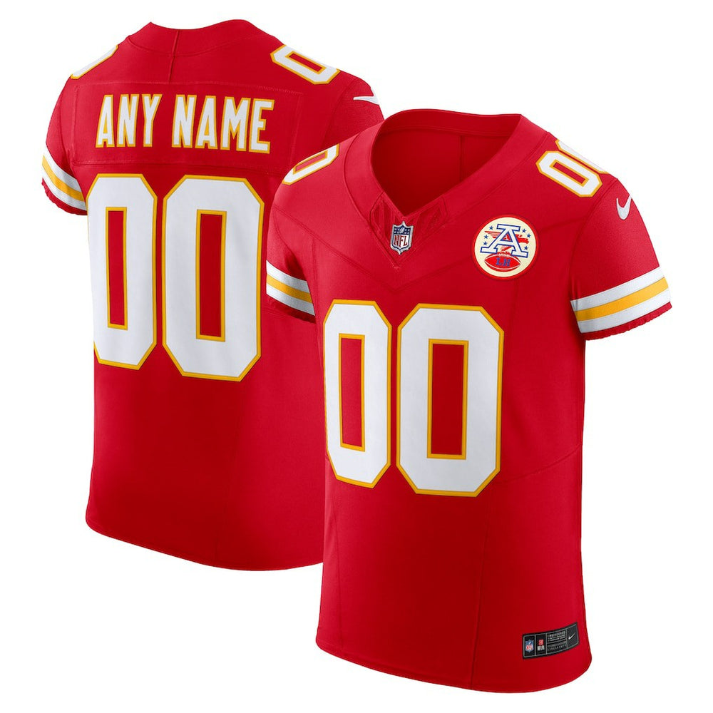 Kansas City Chiefs Nike Vapor F.U.S.E. Elite Custom Jersey