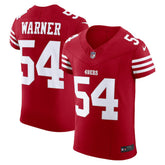Fred Warner San Francisco 49ers Vapor F.U.S.E. Elite Jersey - Scarlet