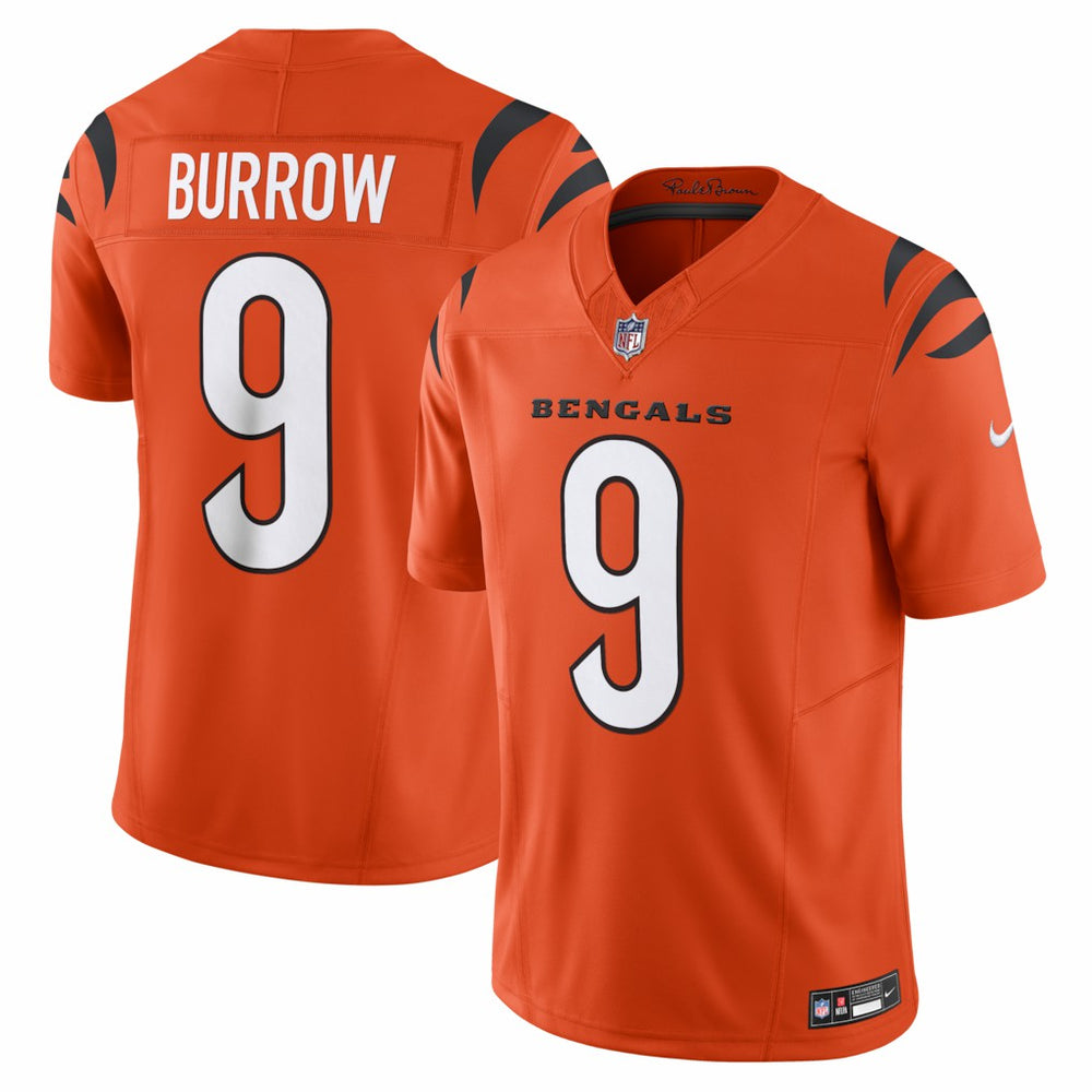 Cincinnati Bengals Nike Joe Burrow Vapor F.U.S.E. Limited Jersey