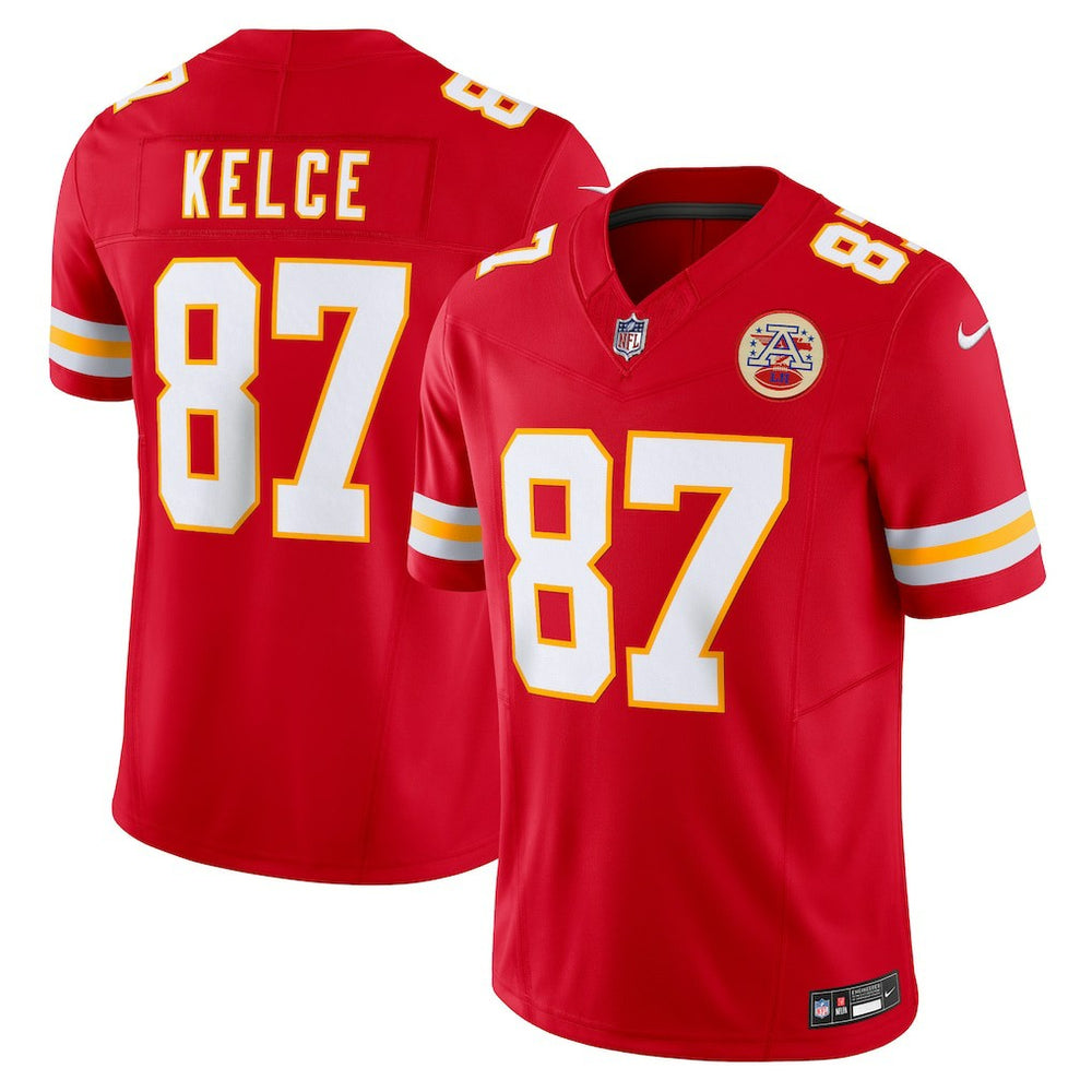 Kansas City Chiefs Nike Travis Kelce Vapor F.U.S.E. Limited Jersey