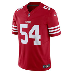 San Francisco 49ers Nike Fred Warner Vapor F.U.S.E. Limited Jersey