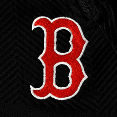 Boston Red Sox Levelwear Women's Verse Asymmetrical Raglan Tri-Blend Quarter-Zip Jacket | MLB Near me