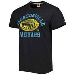 Jacksonville Jaguars Homage Duval Hyper Local Tri-Blend T-Shirt